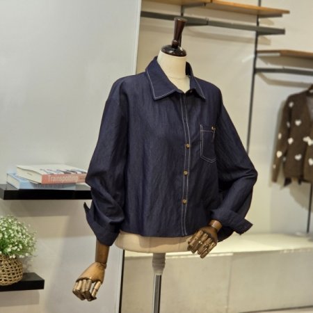 버튼 라이크 셔츠