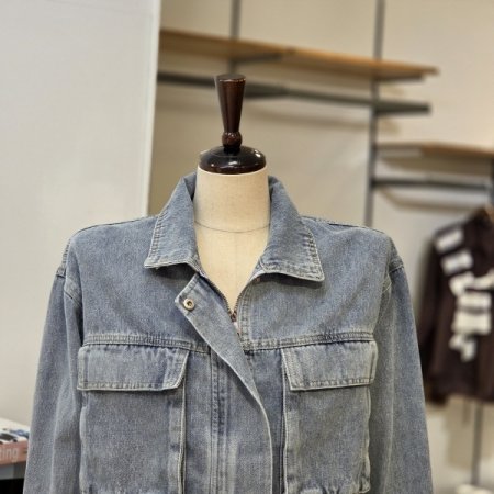 자이언 포켓 데님 자켓