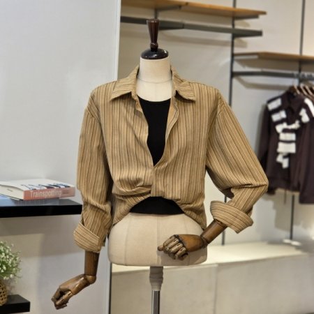 블라우스 꼬임 나시 세트