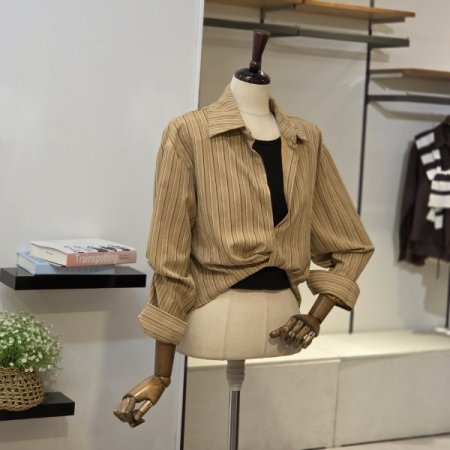 블라우스 꼬임 나시 세트