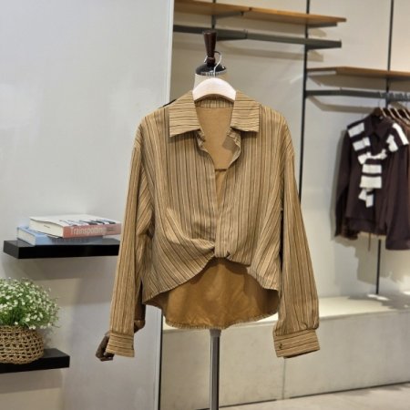 블라우스 꼬임 나시 세트