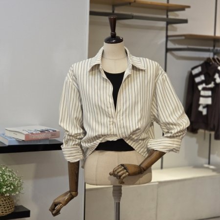 블라우스 꼬임 나시 세트