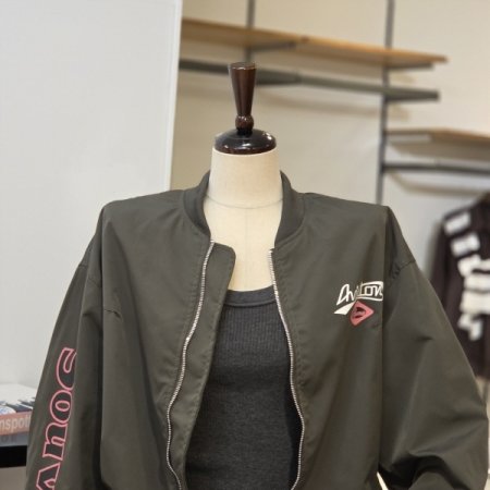 프린팅 위디 항공 점퍼