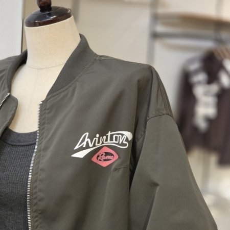 프린팅 위디 항공 점퍼