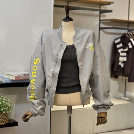 프린팅 위디 항공 점퍼