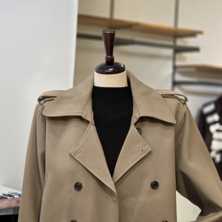 숏 트렌치 자켓