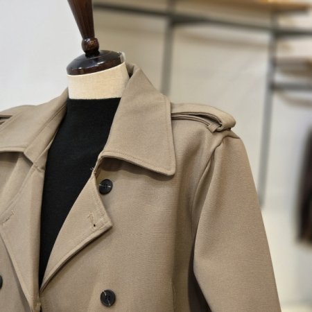 숏 트렌치 자켓