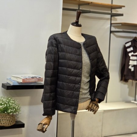 베이직 경량 다운 점퍼