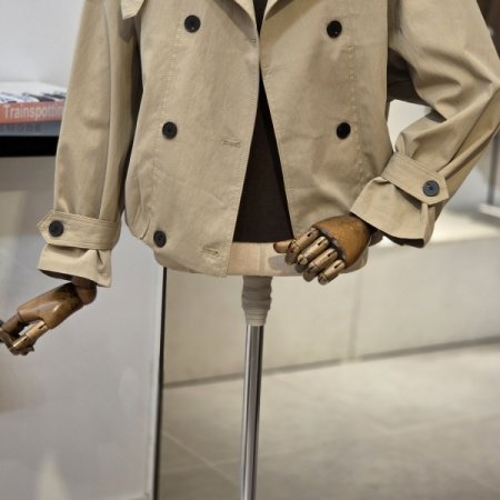 더블 트렌치 자켓