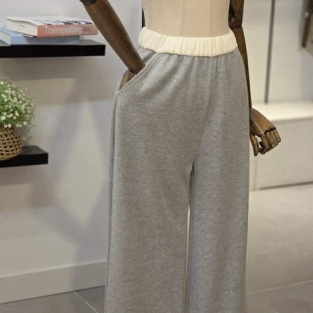 부블 허리밴딩 팬츠