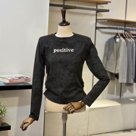 포지티브 긴팔 티셔츠