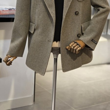 아웃 포켓 핸드메이드 자켓