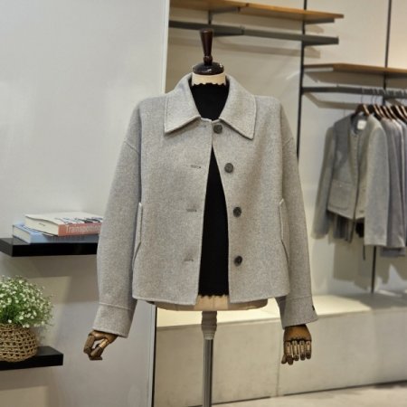 울 블렌드 핸드메이드 자켓
