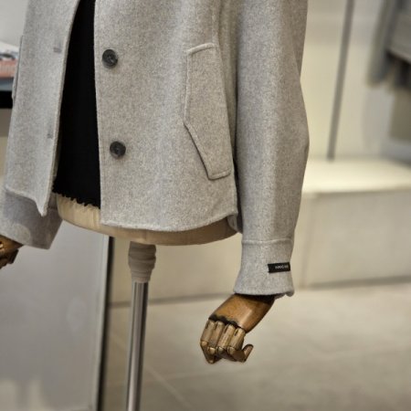 울 블렌드 핸드메이드 자켓