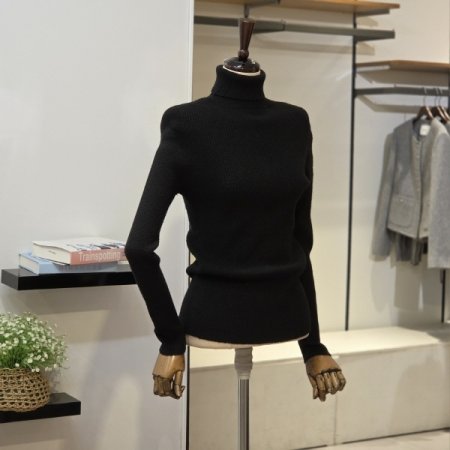 골지 폴라 홀가먼트 니트