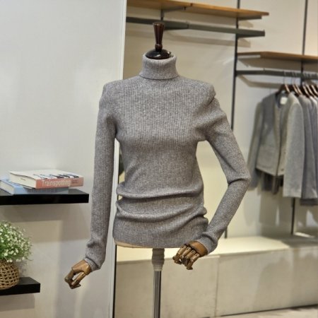 골지 폴라 홀가먼트 니트