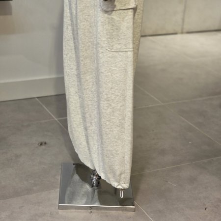 옆 포켓 와이드 트레이닝 팬츠