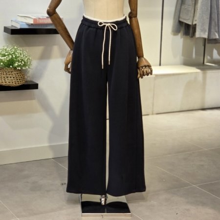 허리배색 트레이닝 라인 팬츠