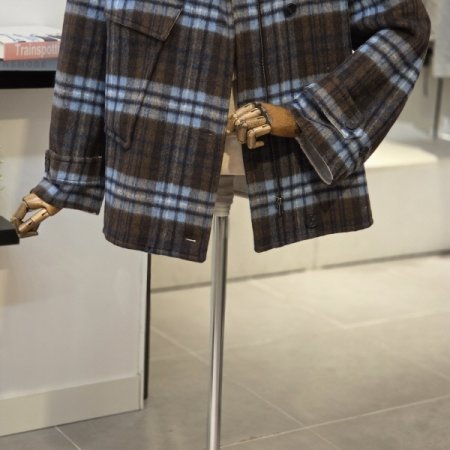 언발 포켓 핸드메이드 자켓