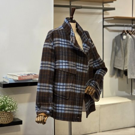 언발 포켓 핸드메이드 자켓