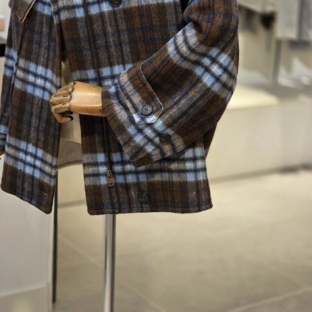 언발 포켓 핸드메이드 자켓