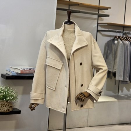 언발 포켓 핸드메이드 자켓