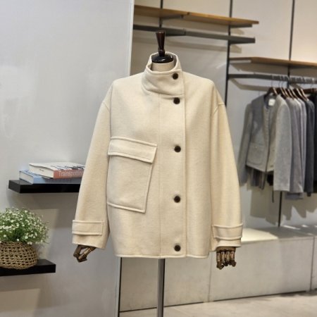 언발 포켓 핸드메이드 자켓