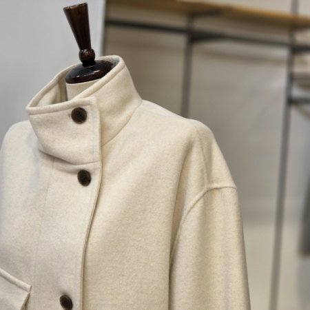 핸드메이드 하이넥 자켓