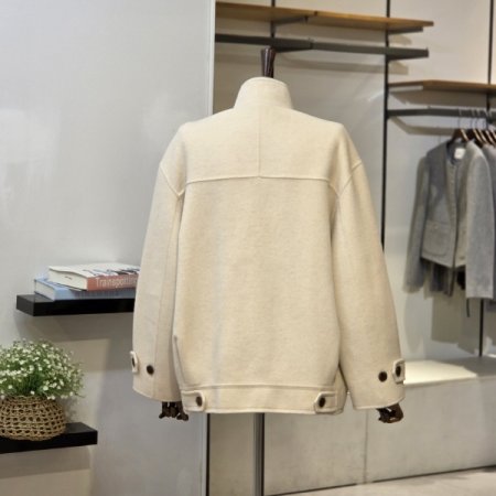 핸드메이드 하이넥 자켓