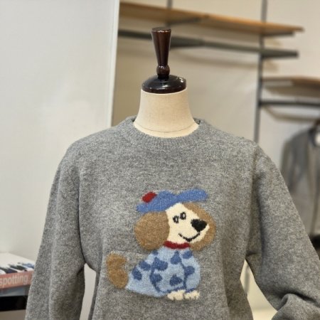 강아지 포인트 니트