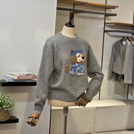 강아지 포인트 니트