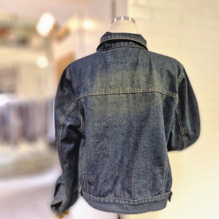 빈티지워싱데님자켓