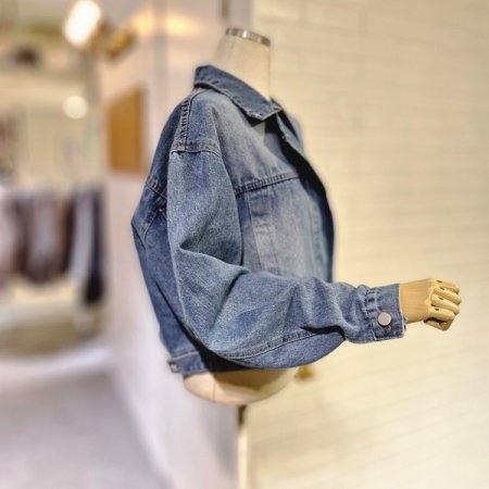 르후다집업데님자켓