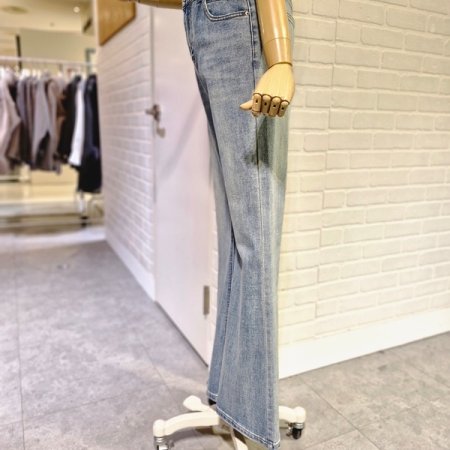 칠구데님부츠컷팬츠