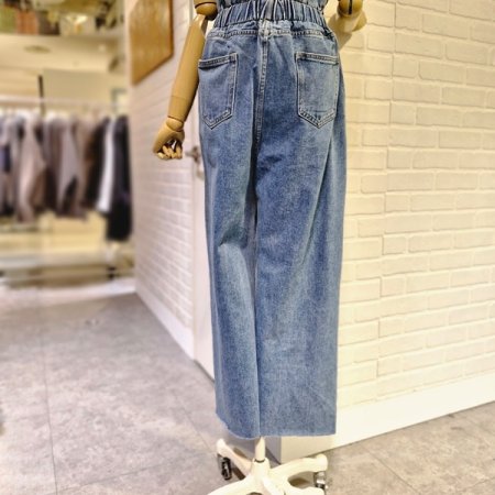 옆단추와이드팬츠