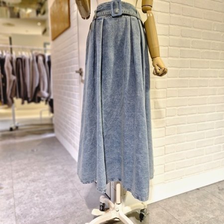 벨트세트데님스커트