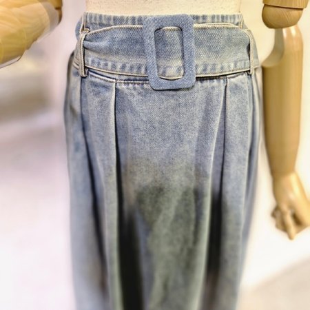 벨트세트데님스커트