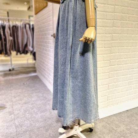벨트세트데님스커트