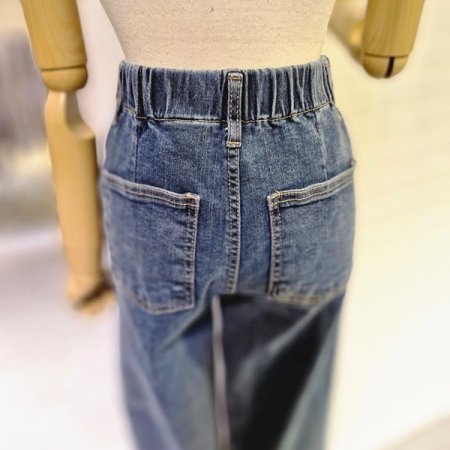 르이츠미와이드데님팬츠