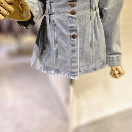 트렌치형데님자켓