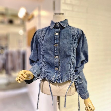 스트링데님자켓