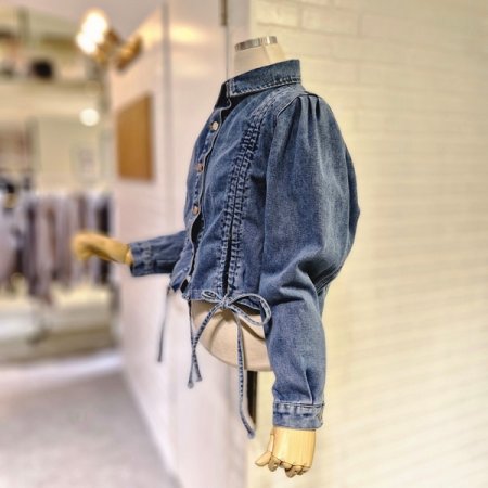 스트링데님자켓