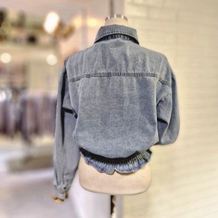 스모킹데님자켓