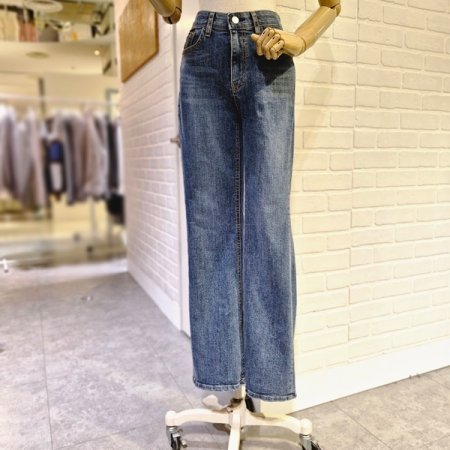 르카이부츠컷데님팬츠