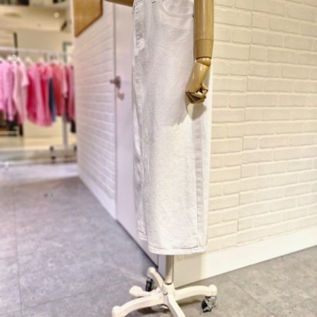 르H라인데님스커트