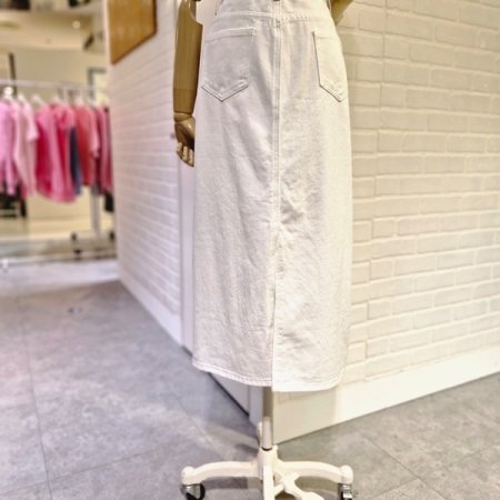 르H라인데님스커트