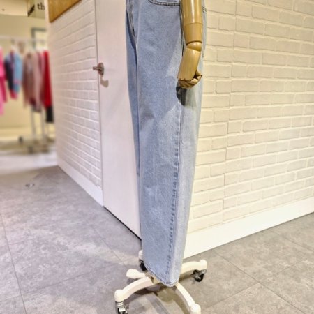 르오세미일자데님팬츠