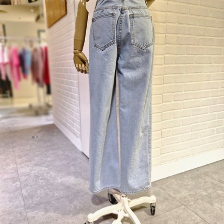 르오세미일자데님팬츠