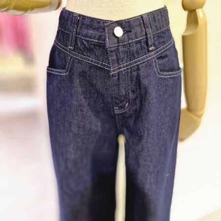 르피리와이드데님팬츠