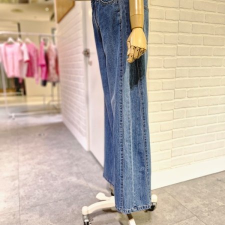 르피와이드데님팬츠